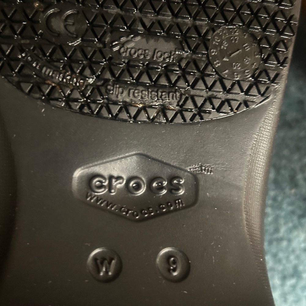 CROCS Black Women's Shoes - Picture 3 of 5